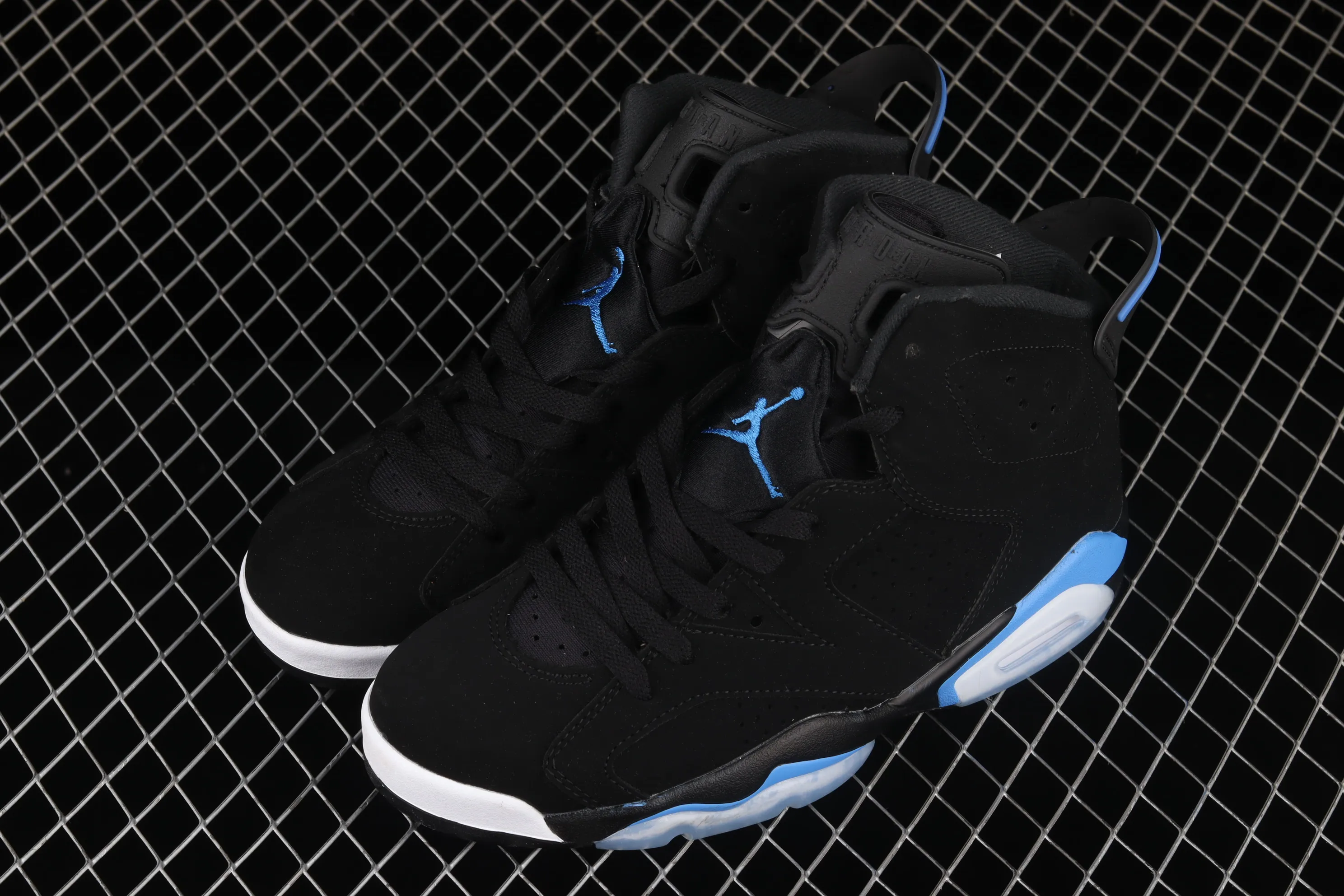 All categories Air Jordan Jordan series basketball shoes Air Jordan 6 Air Jordan "UNC" AJ6 Joe 6 North Carolina Blue 384664-006
